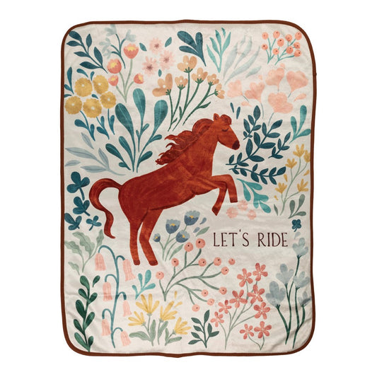 Manual Let's Ride Childrens Blanket