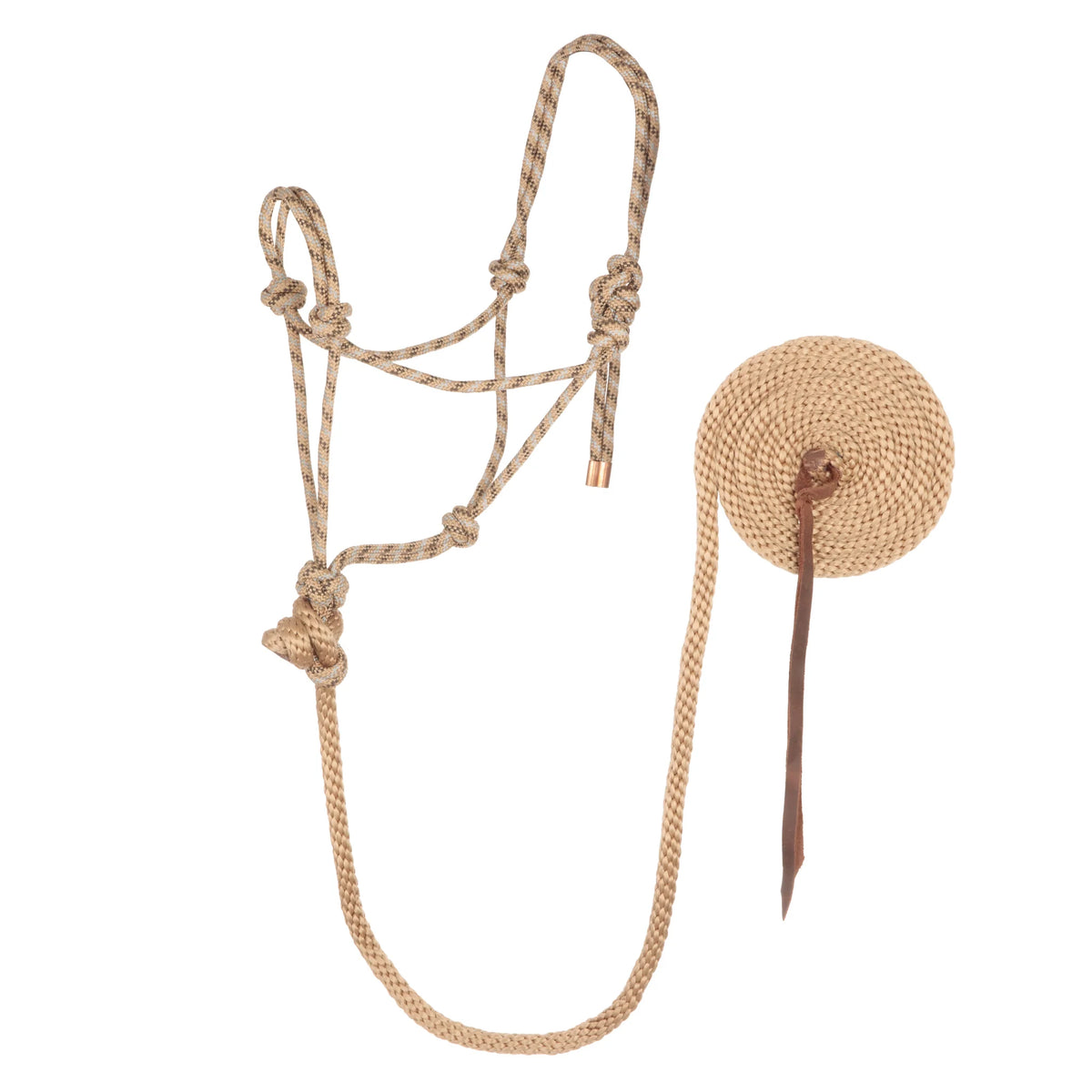 Weaver Diamond Braid Reflective Rope Halter with 10' Lead