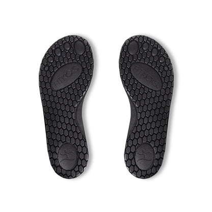 FitKicks Active Footwear Ladies Heathered Black
