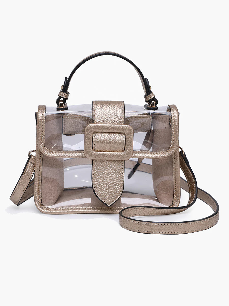 Jen & Co Toni Clear Satchel