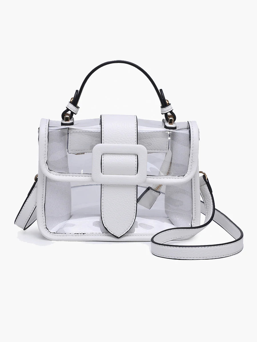 Jen & Co Toni Clear Satchel