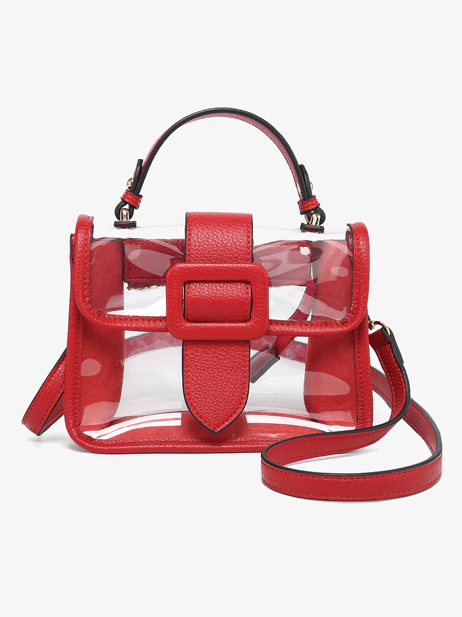 Jen & Co Toni Clear Satchel