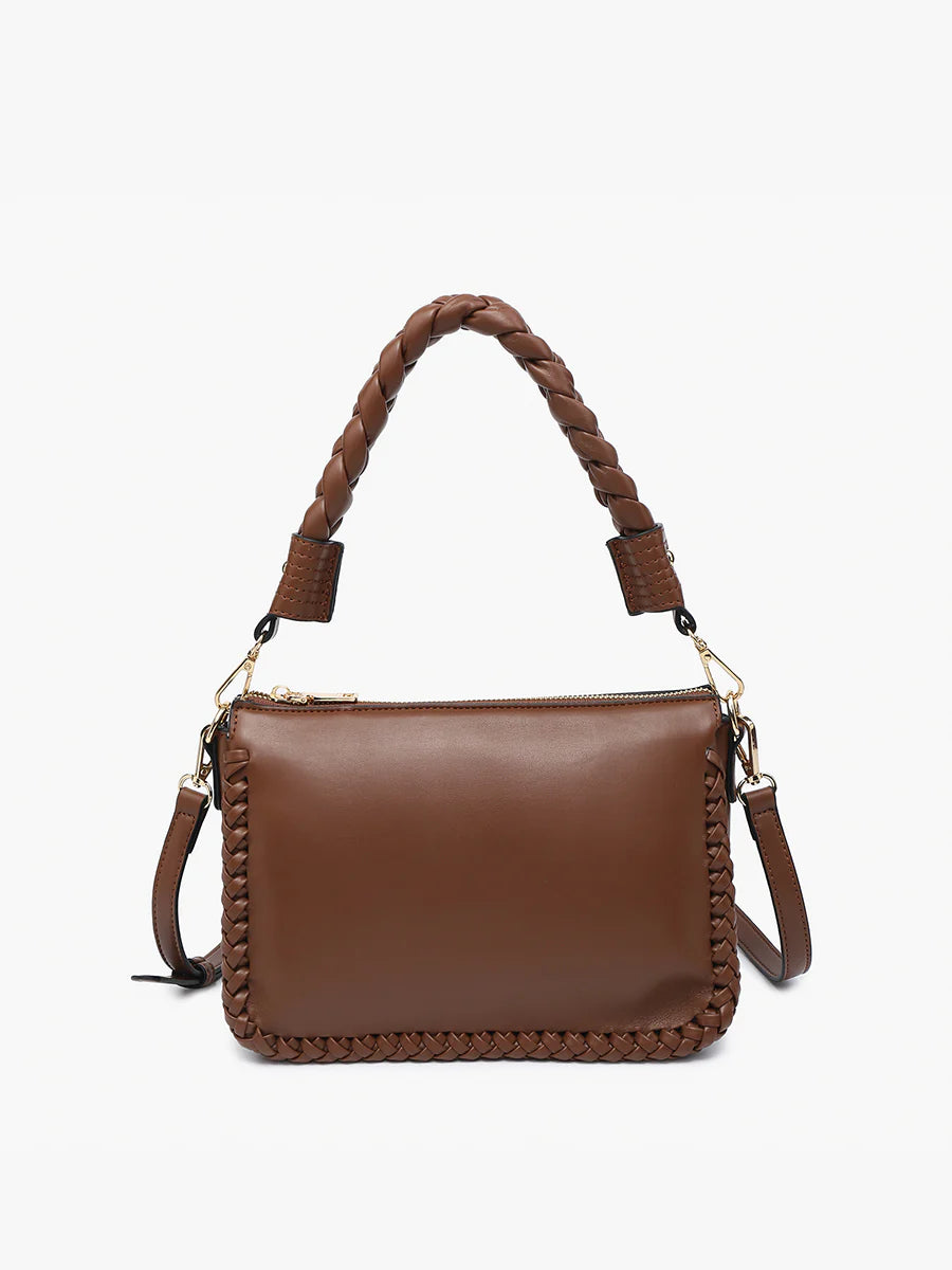 Jen & Co Judith Whipstitch Shoulder Bag