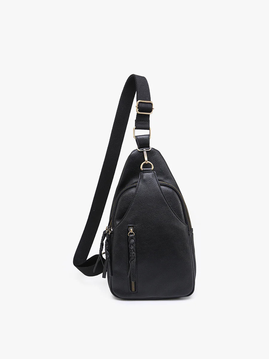 Jen & Co Nikki Multi Compartment Sling Bag