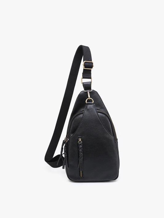 Jen & Co Nikki Multi Compartment Sling Bag