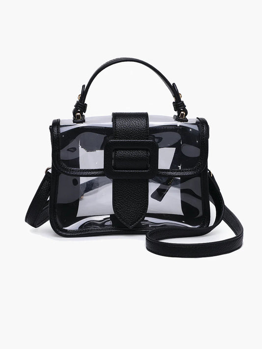 Jen & Co Toni Clear Satchel