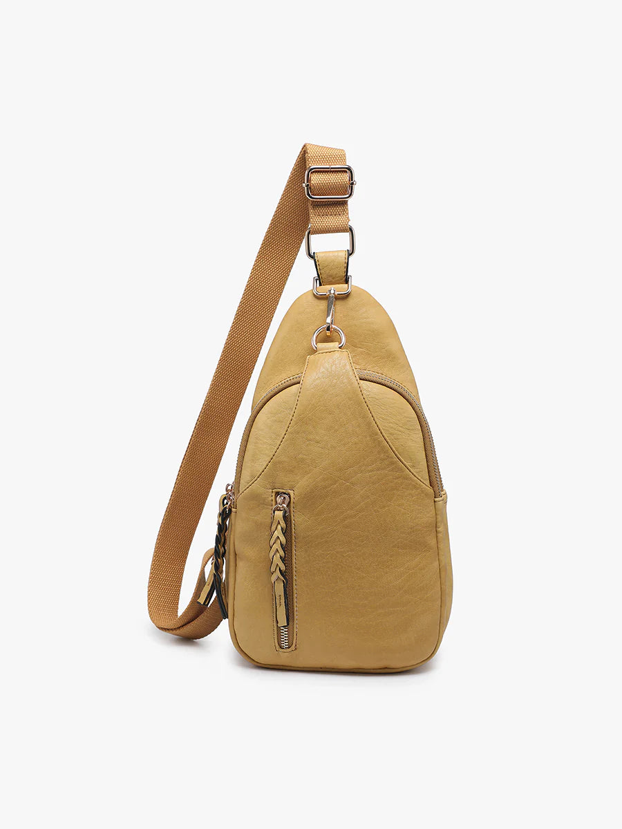 Jen & Co Nikki Multi Compartment Sling Bag