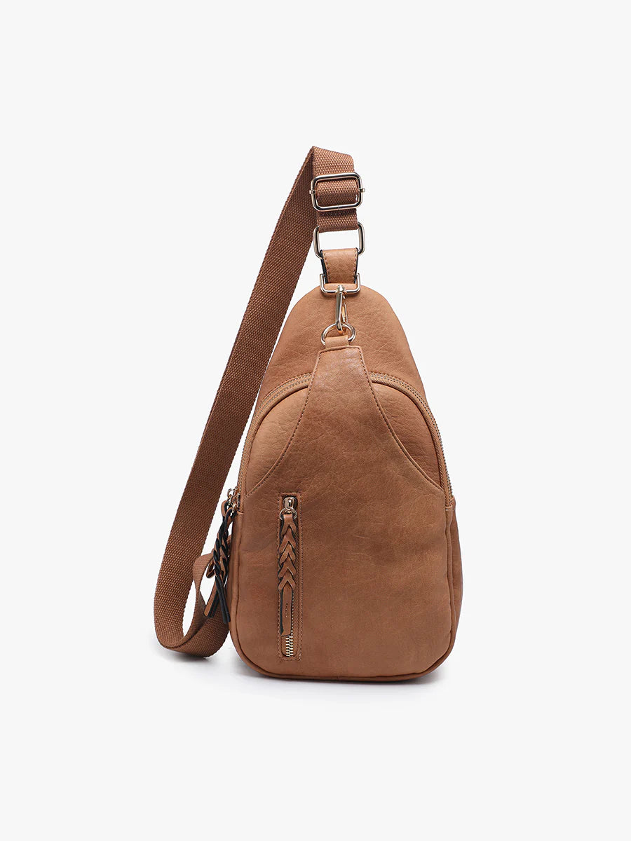 Jen & Co Nikki Multi Compartment Sling Bag