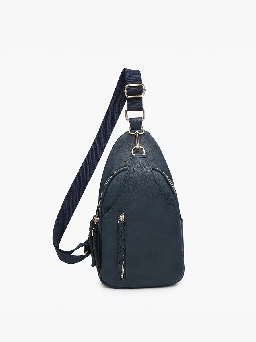 Jen & Co Nikki Multi Compartment Sling Bag
