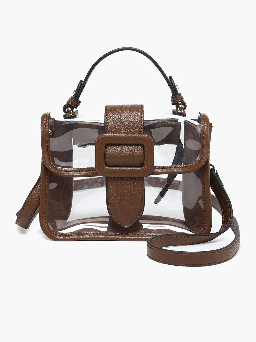 Jen & Co Toni Clear Satchel