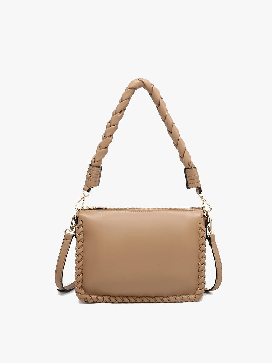 Jen & Co Judith Whipstitch Shoulder Bag
