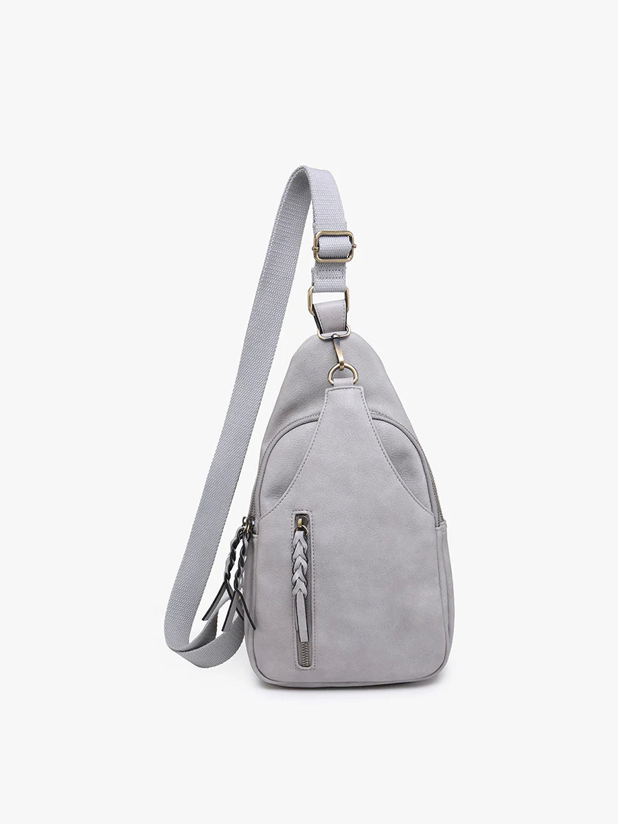 Jen & Co Nikki Multi Compartment Sling Bag