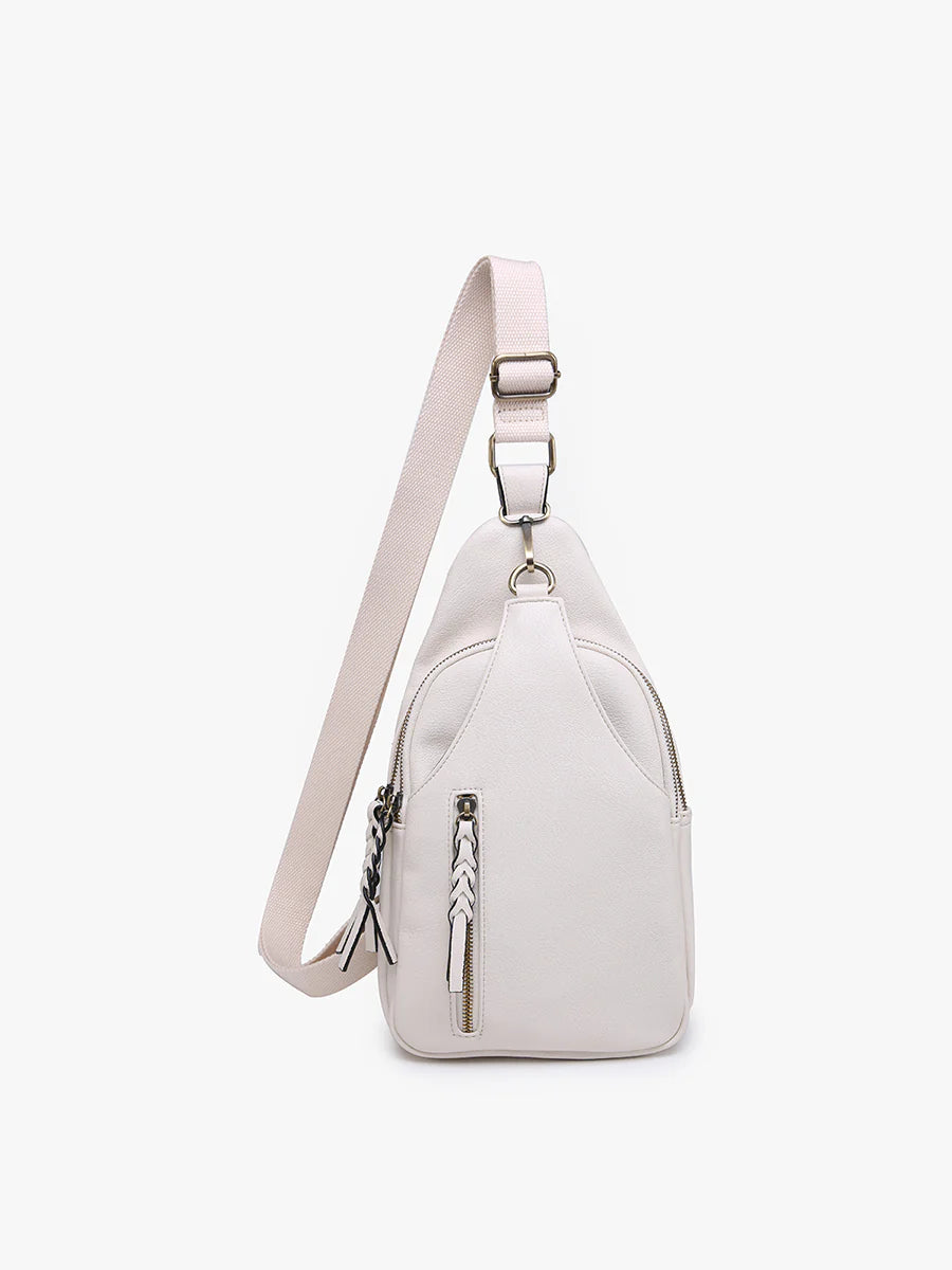 Jen & Co Nikki Multi Compartment Sling Bag