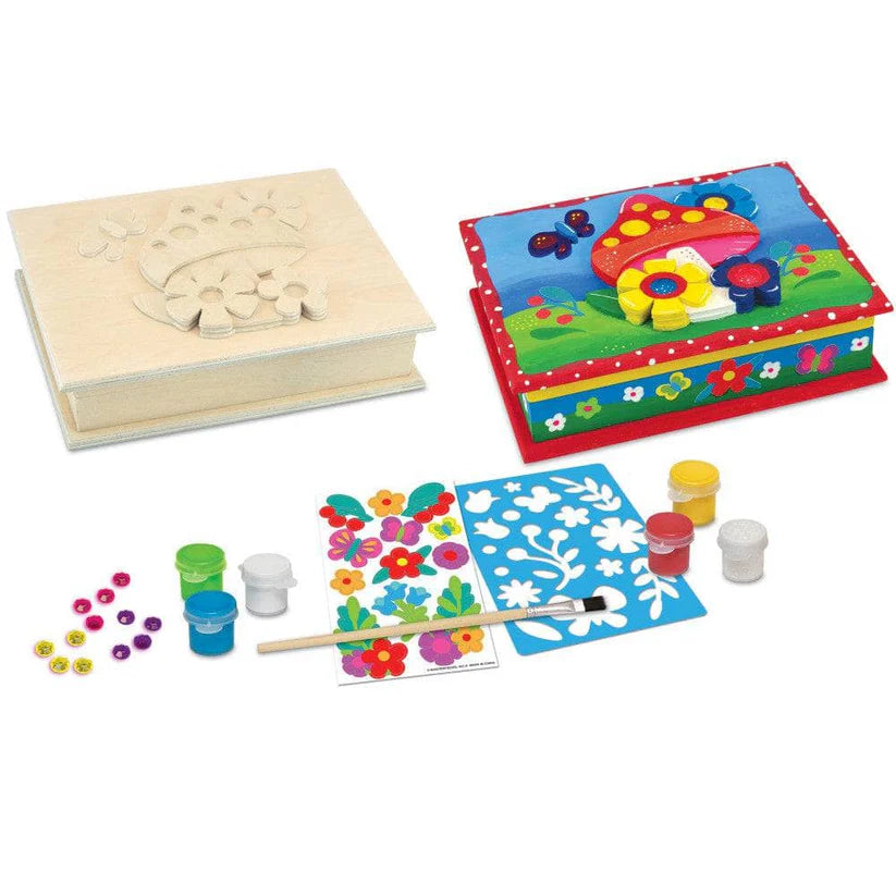 Leanin Tree Magic Garden Keepsake Box