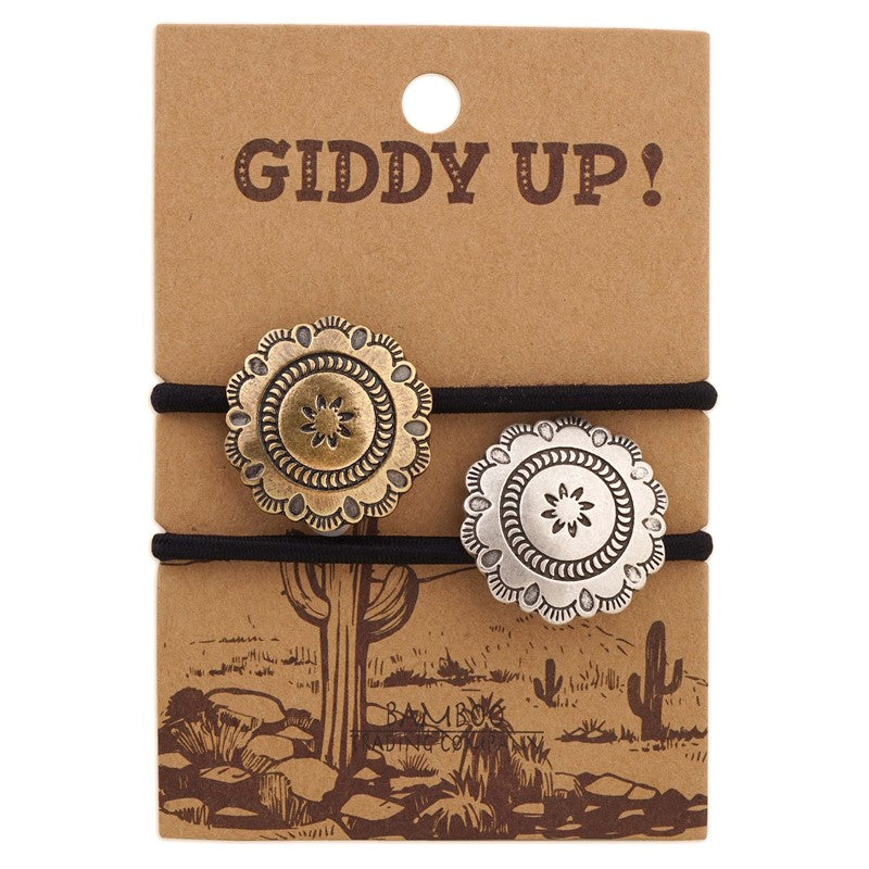 Bamboo Trading Company Hair Tie Giddy Up