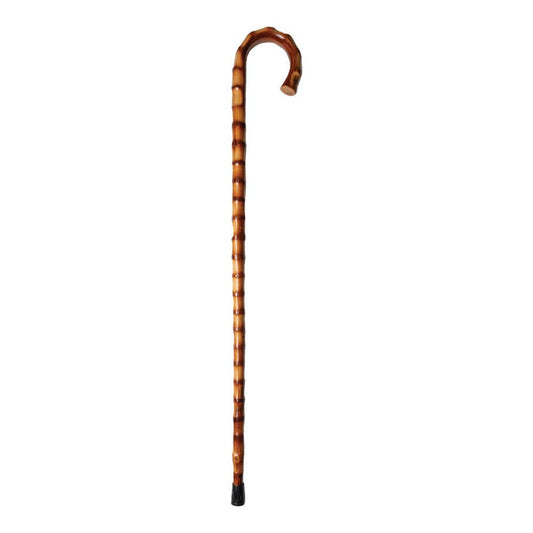 Manual Lean on Me Wood Cane - Hooked