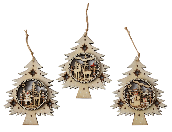 Ganz Wooden Ornaments