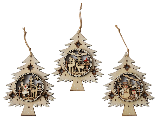 Ganz Wooden Ornaments