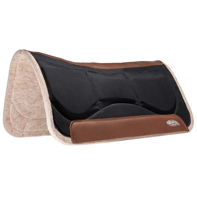 Weaver Canvas Western Pad with Shims