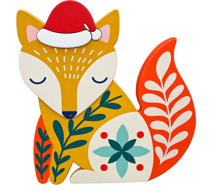 Ganz Woodland Friends Holiday Shelf Decor