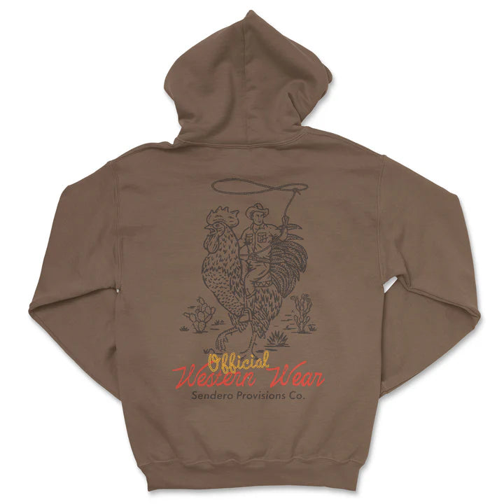 Sendero Official Western Hoodie Light Brown