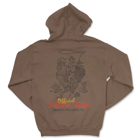 Sendero Official Western Hoodie Light Brown