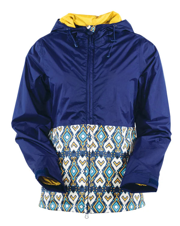 Outback Agetha Rain Jacket Steel Blue