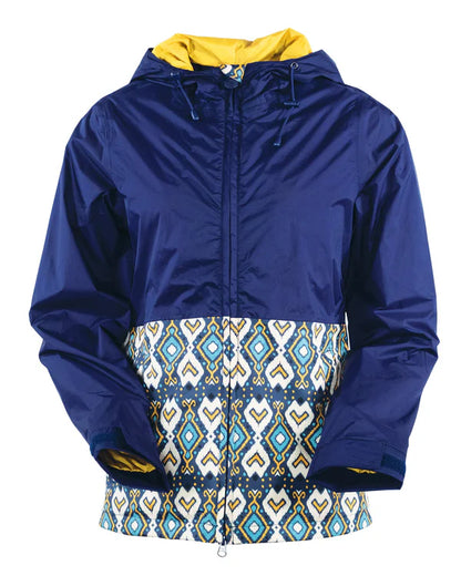Outback Agetha Rain Jacket Steel Blue