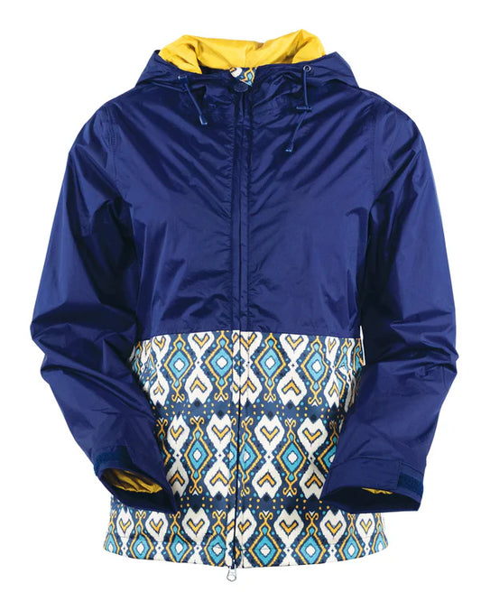 Outback Agetha Rain Jacket Steel Blue