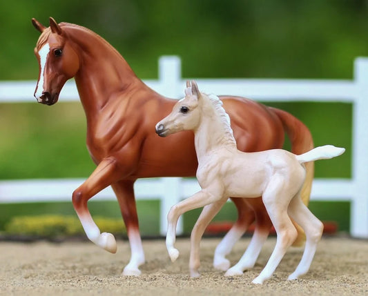 Breyer Power and Precision Horse and Foal Set