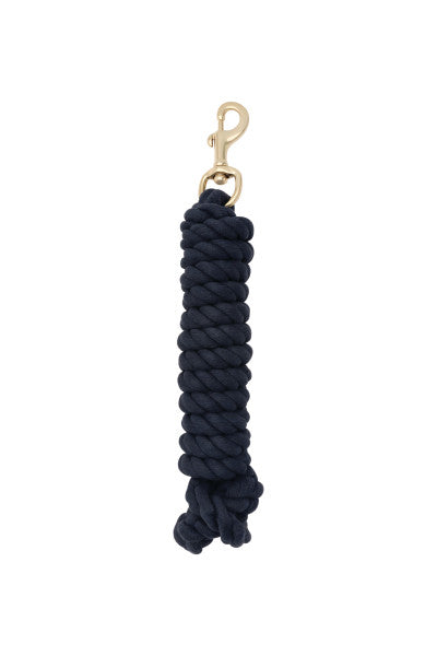 Weaver 10' Cotton Lead Rope with Brass Snap