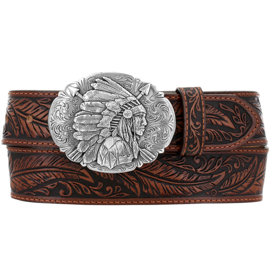 Tony Lama Ol' Chief Belt Tan