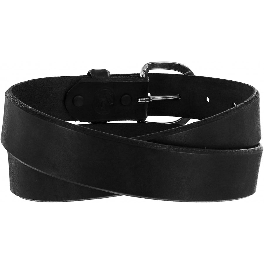 Tony Lama Black Leather Belt