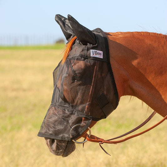 Cashel Quiet Ride Fly Mask Standard with Long Nose and Ears