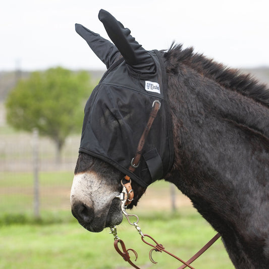 Cashel Quiet Ride Fly Mask Standard with Mule Ears