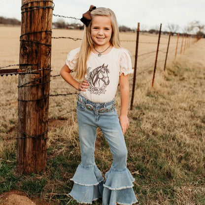 Shea Baby Horseshoe Short Sleeve Shirt