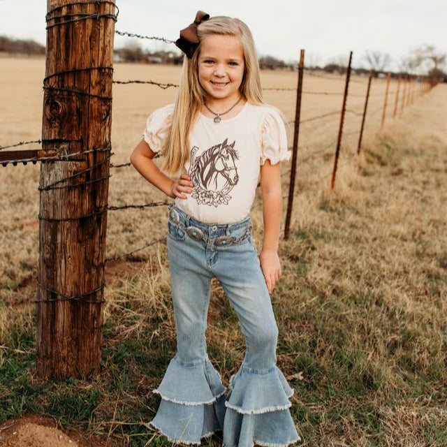 Shea Baby Horseshoe Short Sleeve Shirt