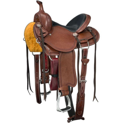 Royal King Moab Mule Trail Saddle Medium Brown