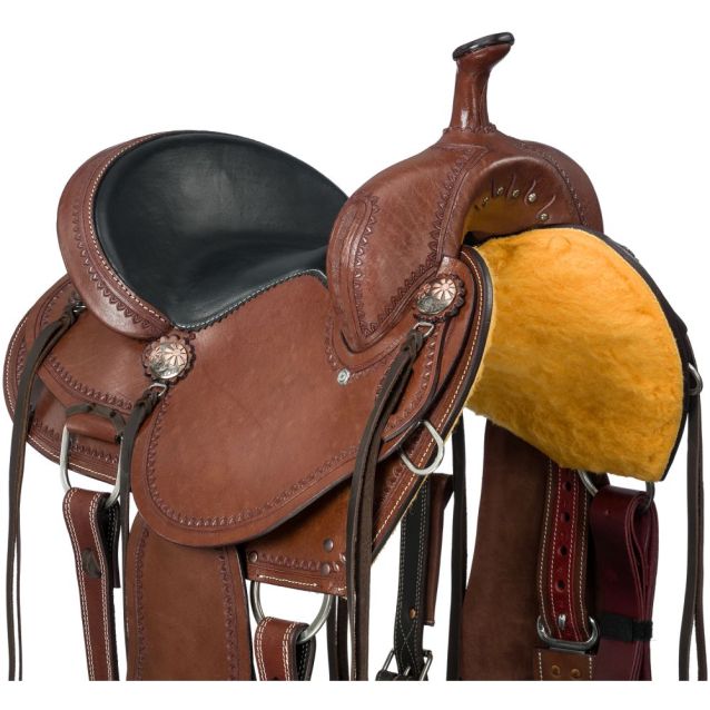Royal King Moab Mule Trail Saddle Medium Brown