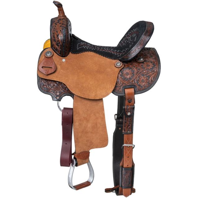 Royal King Hawley Two Tone Barrel Saddle