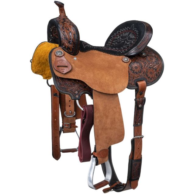 Royal King Hawley Two Tone Barrel Saddle