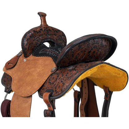 Royal King Hawley Two Tone Barrel Saddle