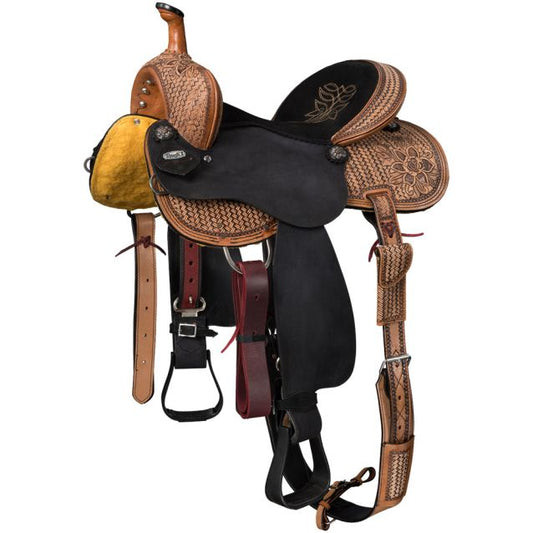 Tough 1 Black Lotus Barrel Saddle