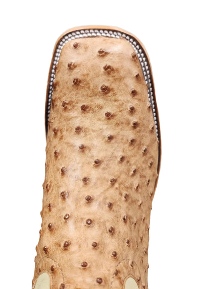 Anderson Bean Brandy Bruciato Ostrich/Deerskin