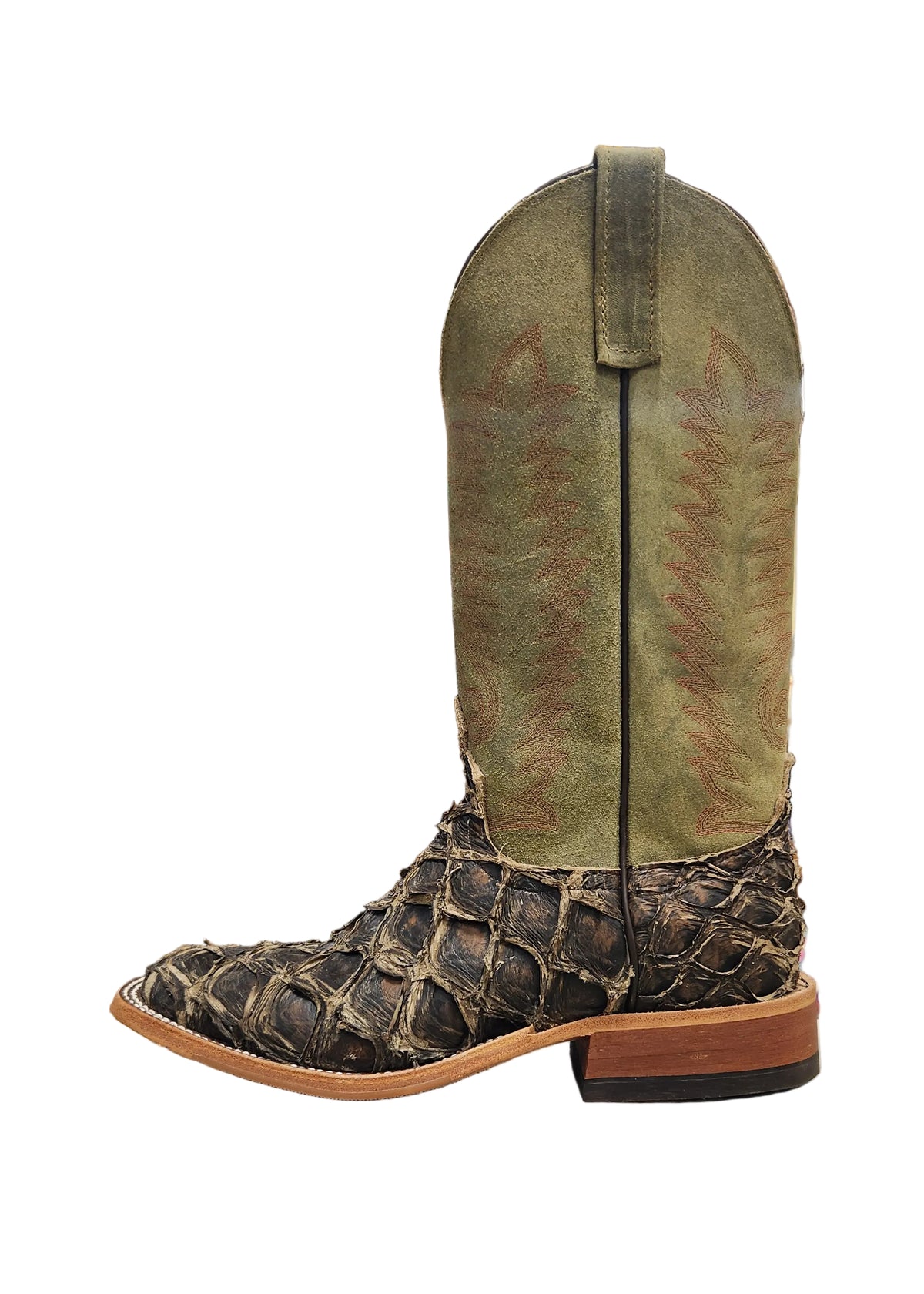 Anderson Bean Rustic Tobacco Big Bass / Sage Waxy Kudu