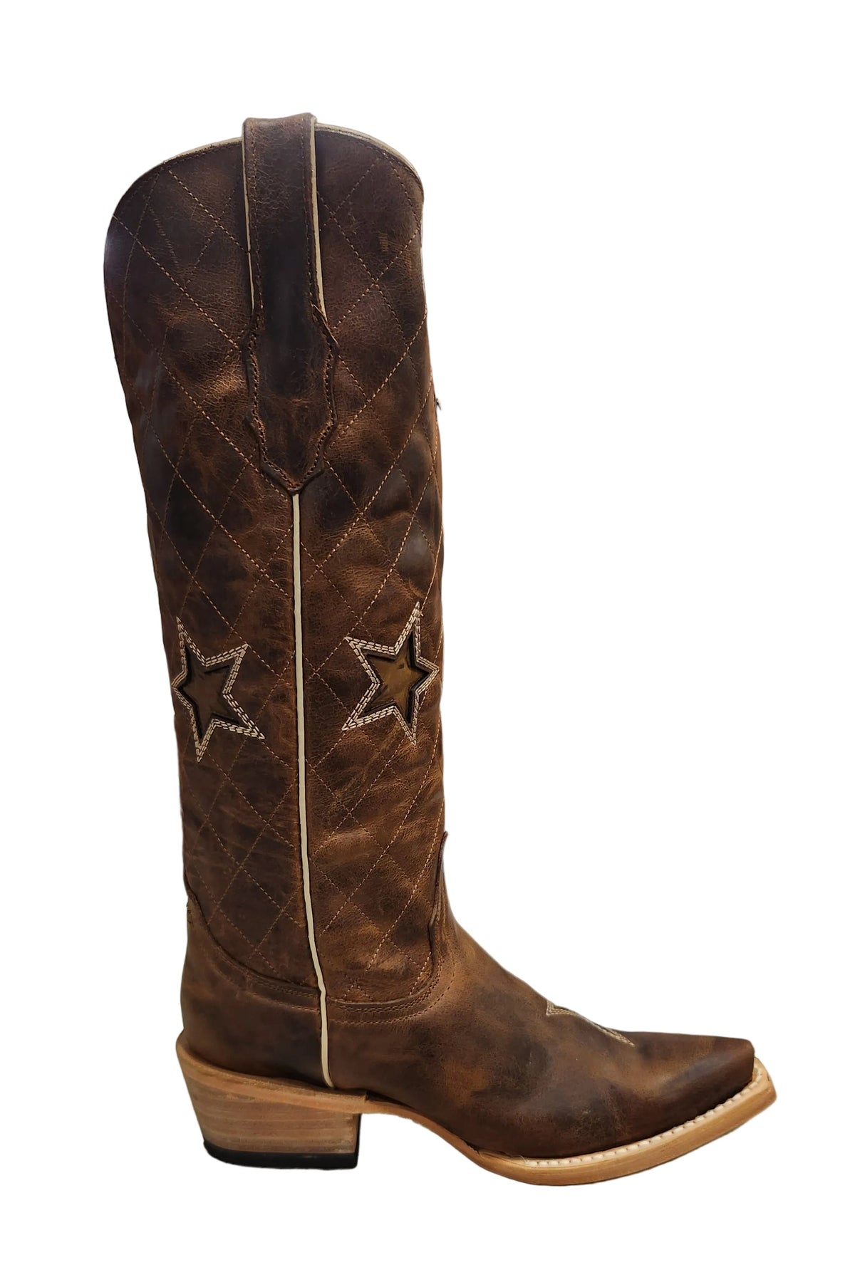 Tanner Mark Arizona Star Inlay Snip Toe