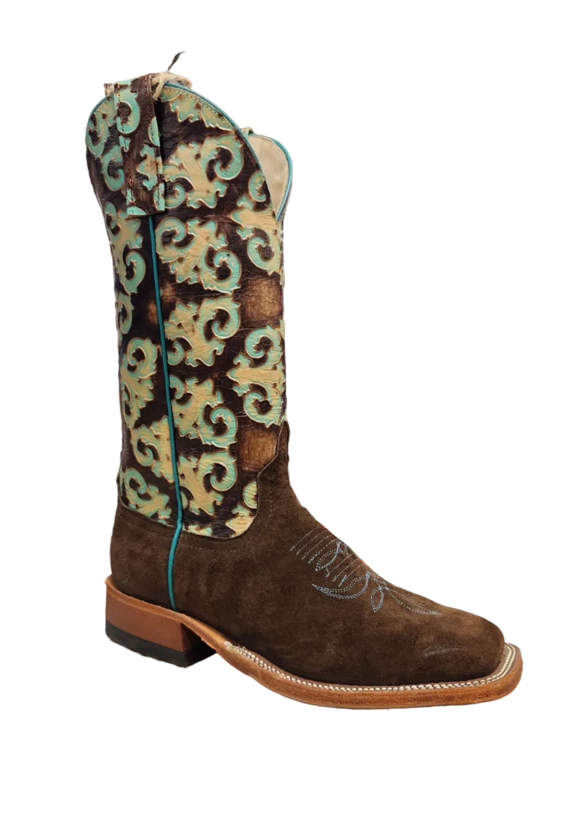 Anderson Bean Coffee N' Bacon/Orleans Turquoise