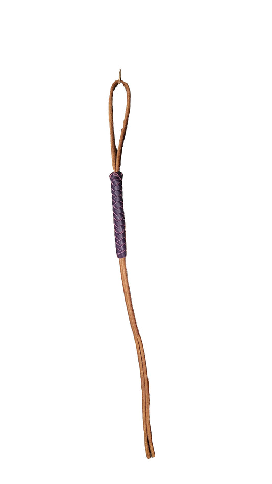 Martin Lace Quirt Harness Leather Purple