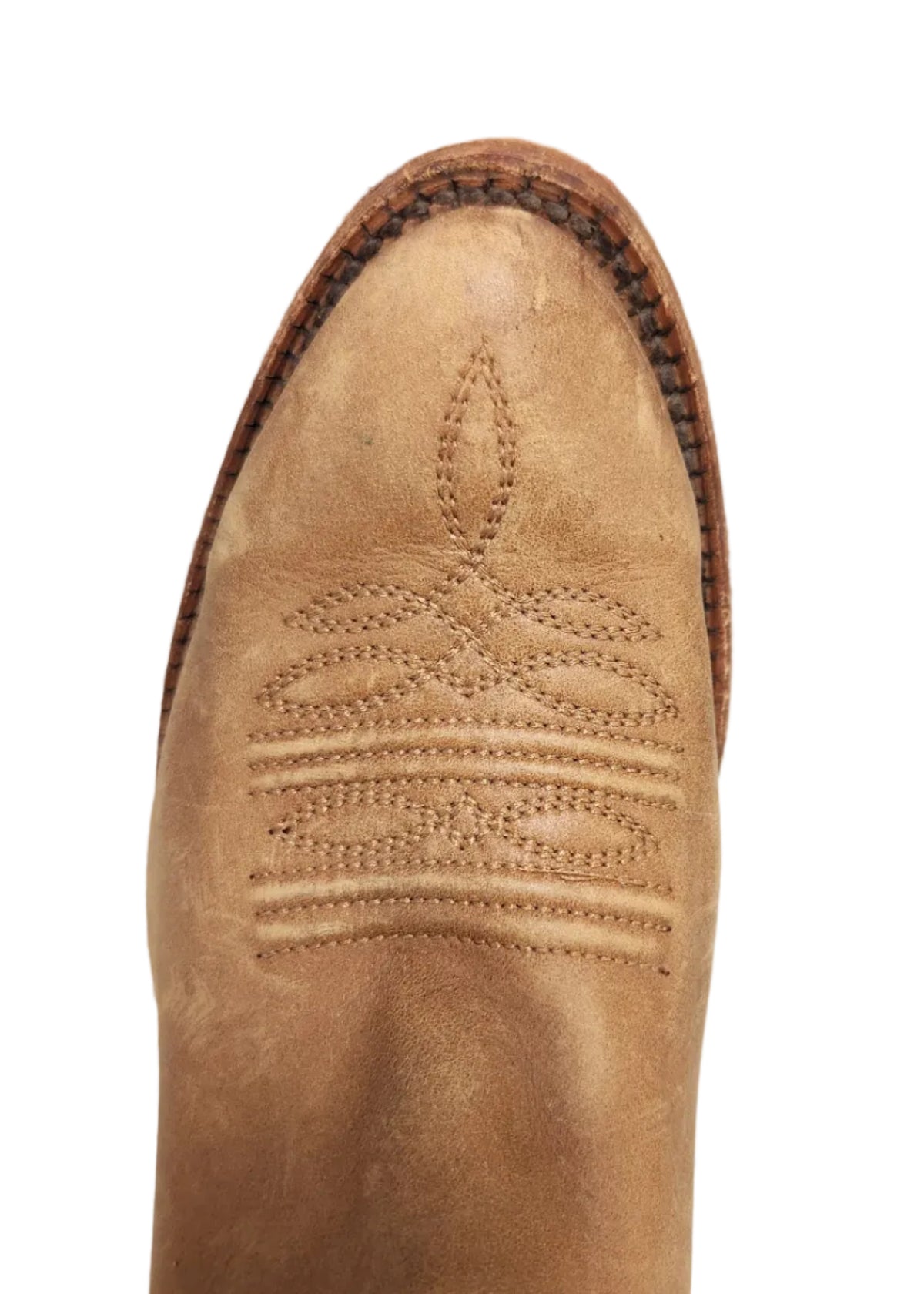 Corral Distressed Tan R Toe