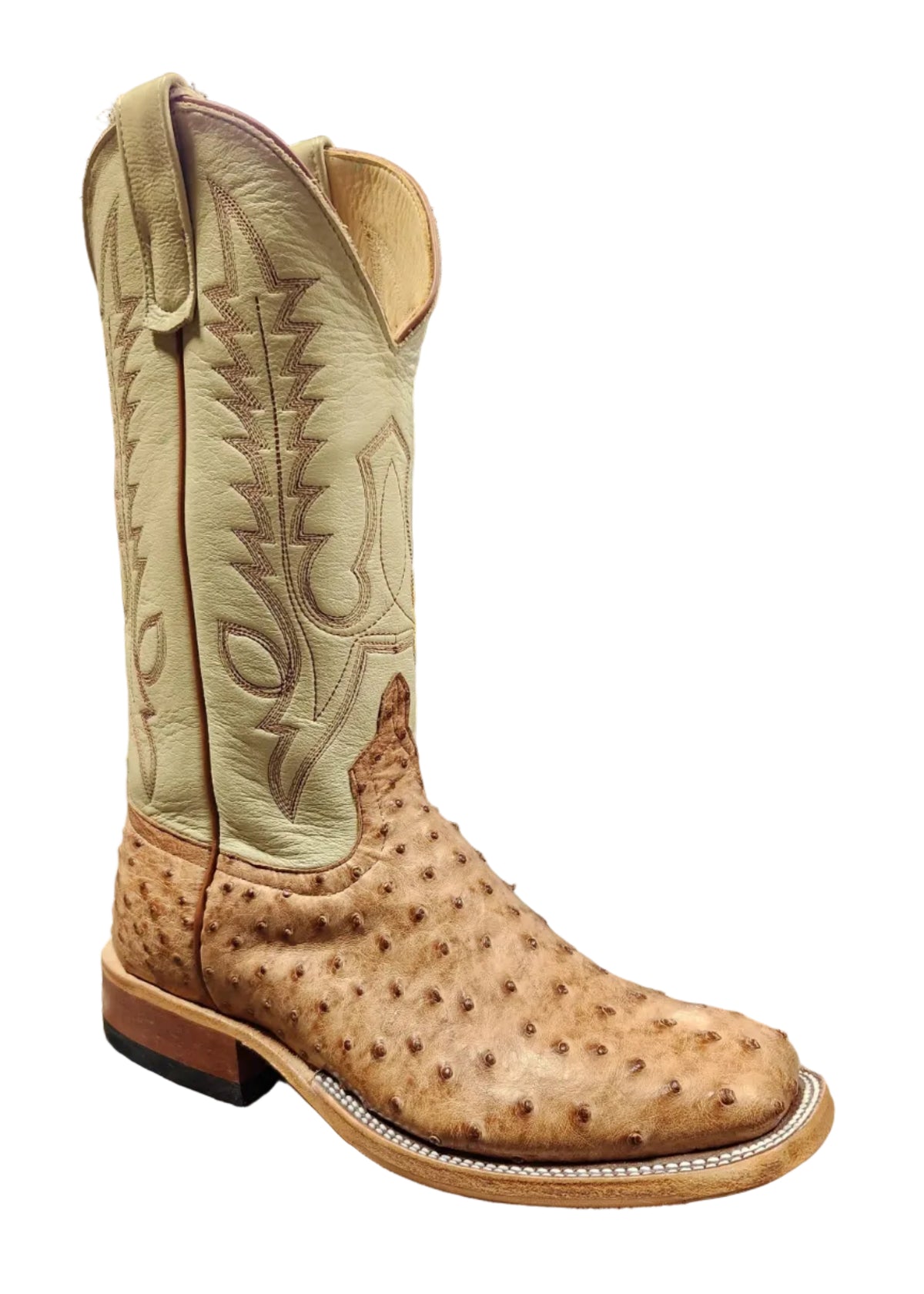 Anderson Bean Brandy Bruciato Ostrich/Deerskin